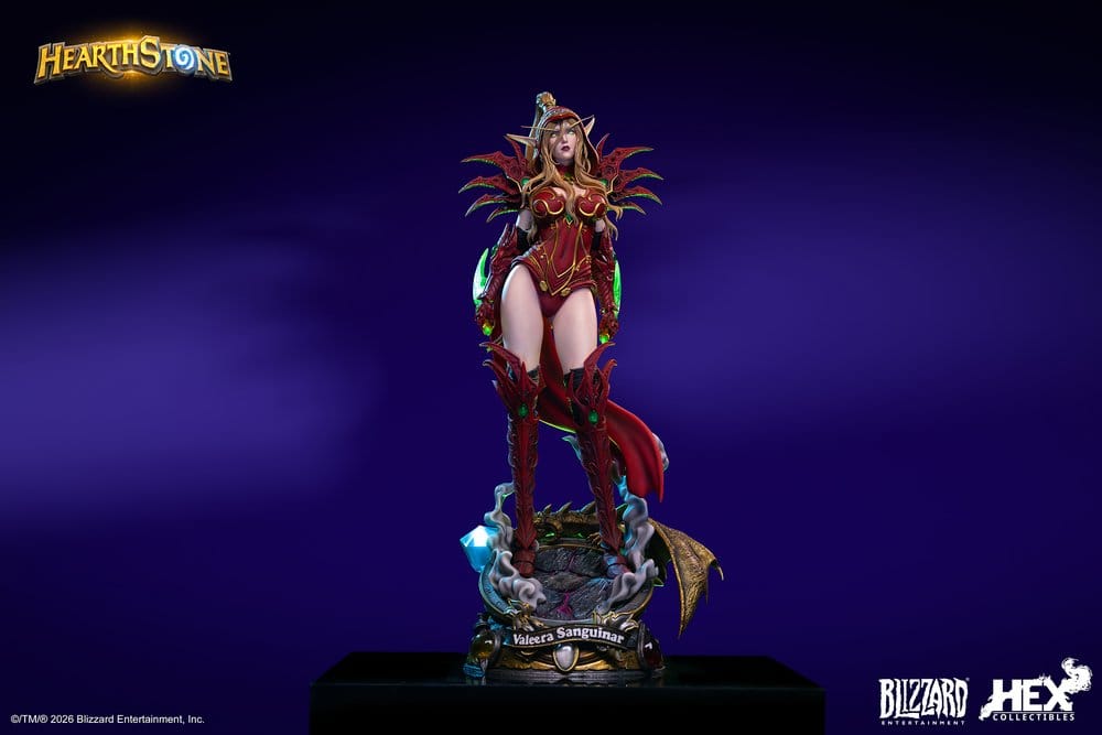 Hearthstone 1/6 Estatua Valeera Sanguinar 38 cm