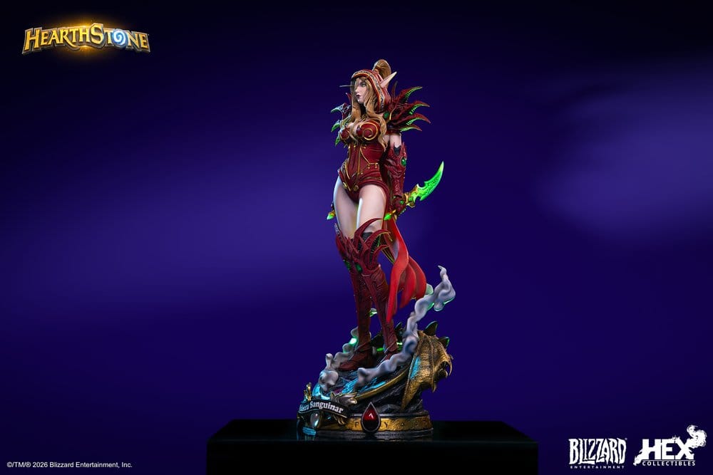 Hearthstone 1/6 Estatua Valeera Sanguinar 38 cm