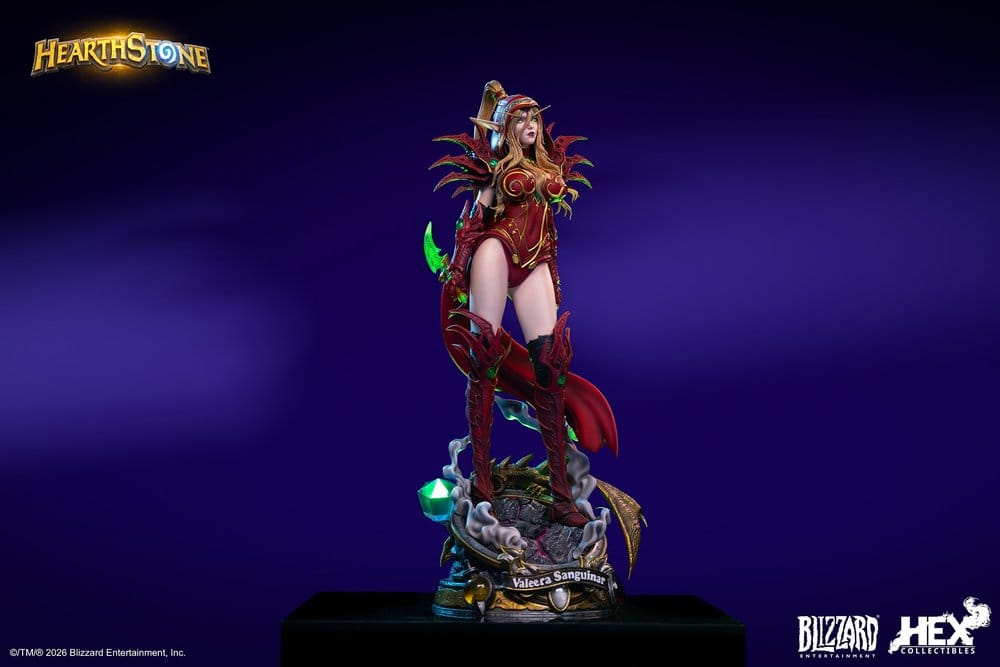 Hearthstone 1/6 Estatua Valeera Sanguinar 38 cm