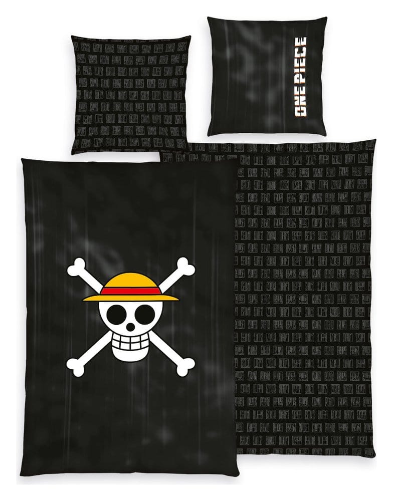 One Piece Ropa de cama Jolly Roger 135 x 200 cm Frikytopia