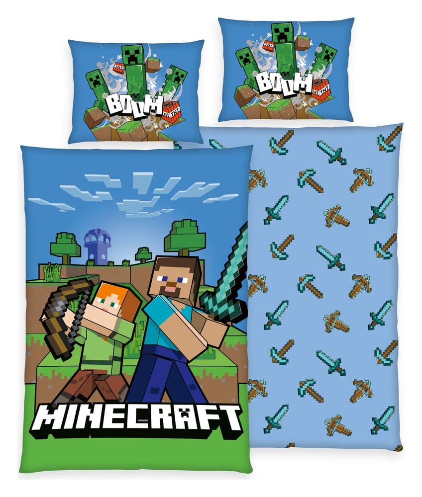 Minecraft Ropa de Cama Boom 135 x 200 cm