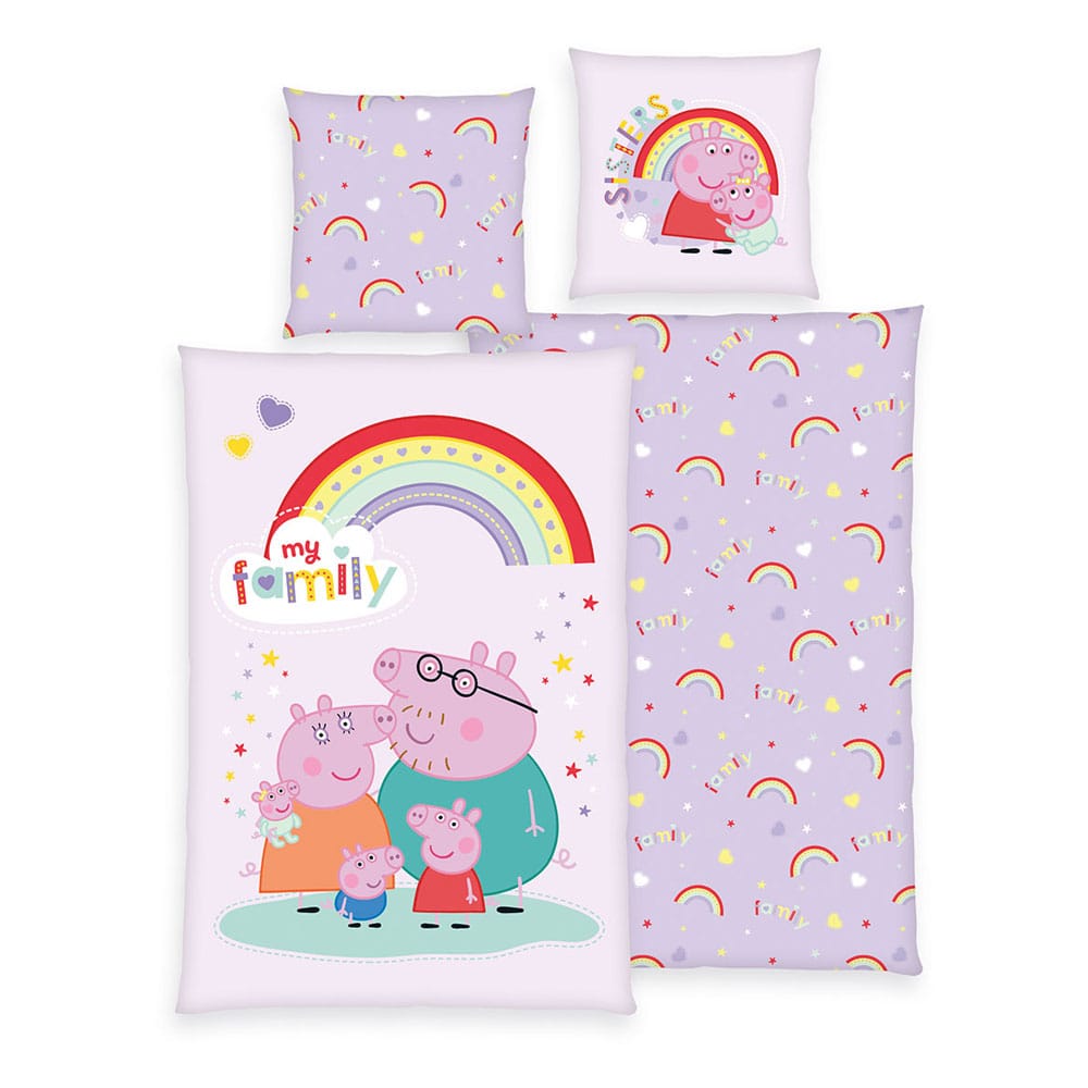 Peppa Pig Ropa de cama Ver. 2 135 x 200 cm Frikytopia