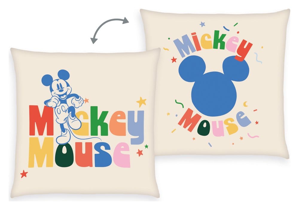 Disney Soft Velboa Almohada Mickey Mouse 40 x 40 cm Frikytopia