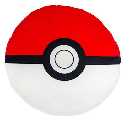 Pokémon Soft Velboa Almohada Pokeball 30 x 30 cm Frikytopia