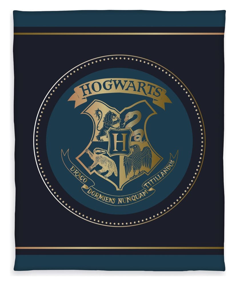 Harry Potter Manta Polar Hogwarts Crest 130 x 160 cm
