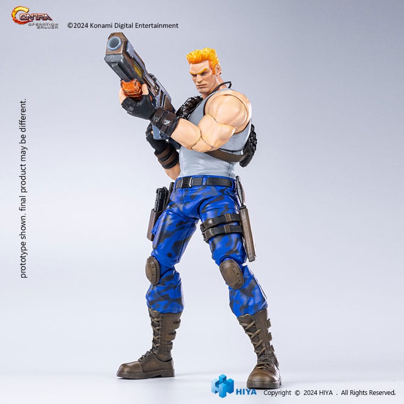 Contra: Operation Galuga Figura Exquisite Basic Bill Rizer 16 cm Frikytopia