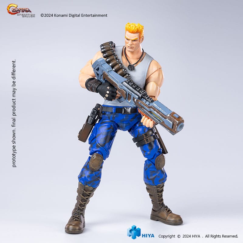 Contra: Operation Galuga Figura Exquisite Basic Bill Rizer 16 cm