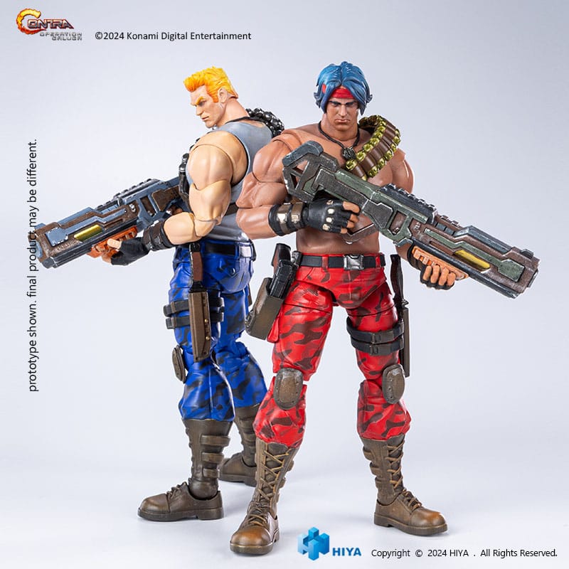 Contra: Operation Galuga Figura Exquisite Basic Bill Rizer 16 cm