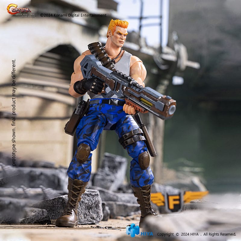 Contra: Operation Galuga Figura Exquisite Basic Bill Rizer 16 cm