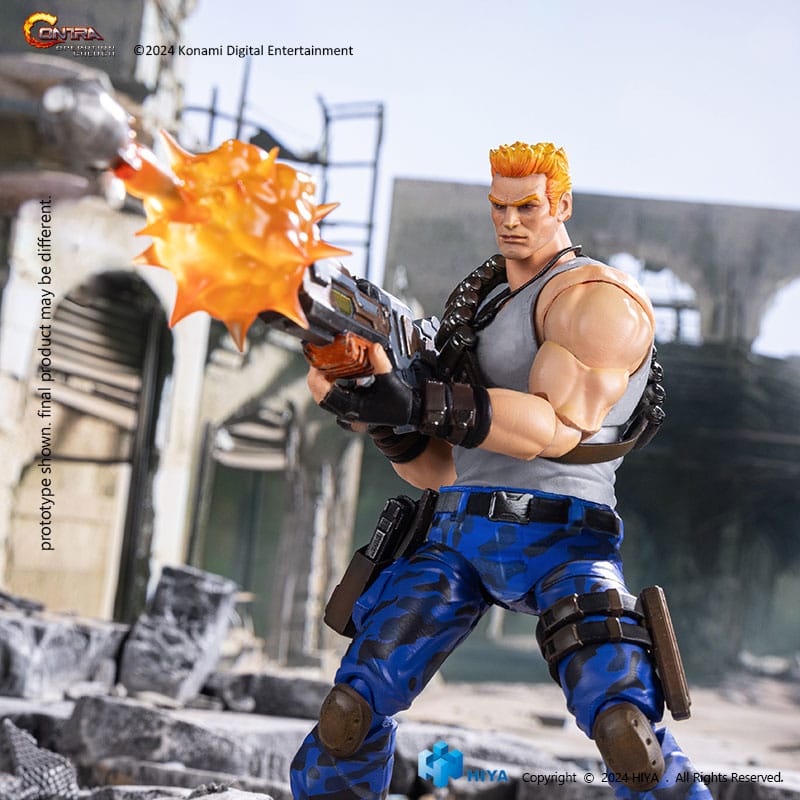 Contra: Operation Galuga Figura Exquisite Basic Bill Rizer 16 cm