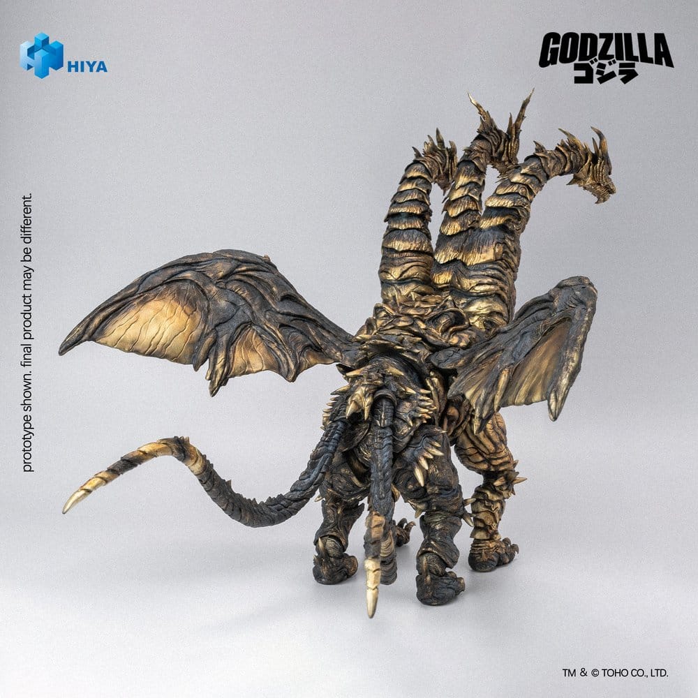 Godzilla: Final Wars (2004) Exquisite Basic Series Figura Keizer Ghidorah 25 cm