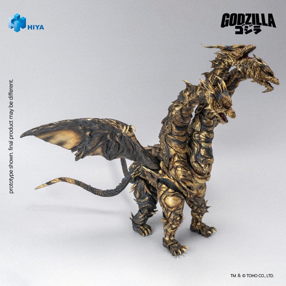 Godzilla: Final Wars (2004) Exquisite Basic Series Figura Keizer Ghidorah 25 cm