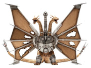 Godzilla vs. King Ghidorah Exquisite Basic Figura Battle Damaged Mecha King Ghidorah 33 cm