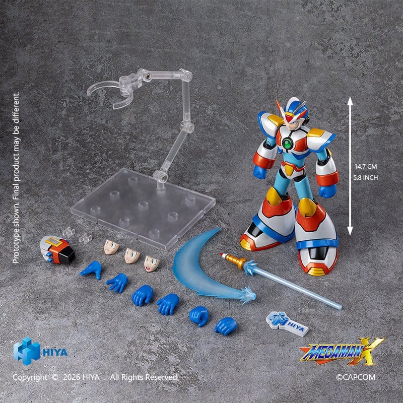 Mega Man Exquisite Basic Figura X Max Armor 15 cm