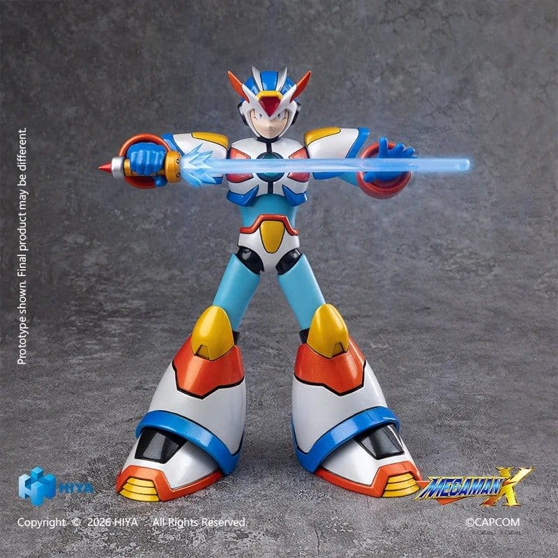Mega Man Exquisite Basic Figura X Max Armor 15 cm