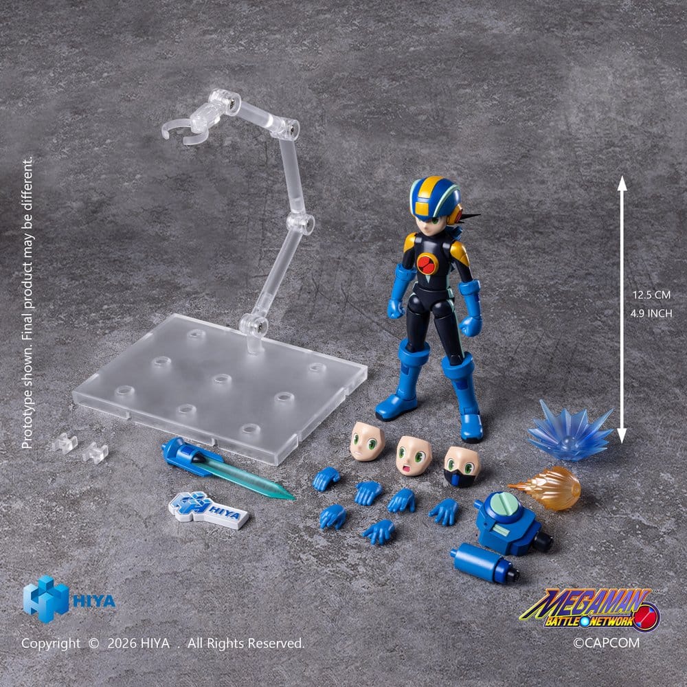 Mega Man Exquisite Basic Series Figura MegaMan.EXE 13 cm