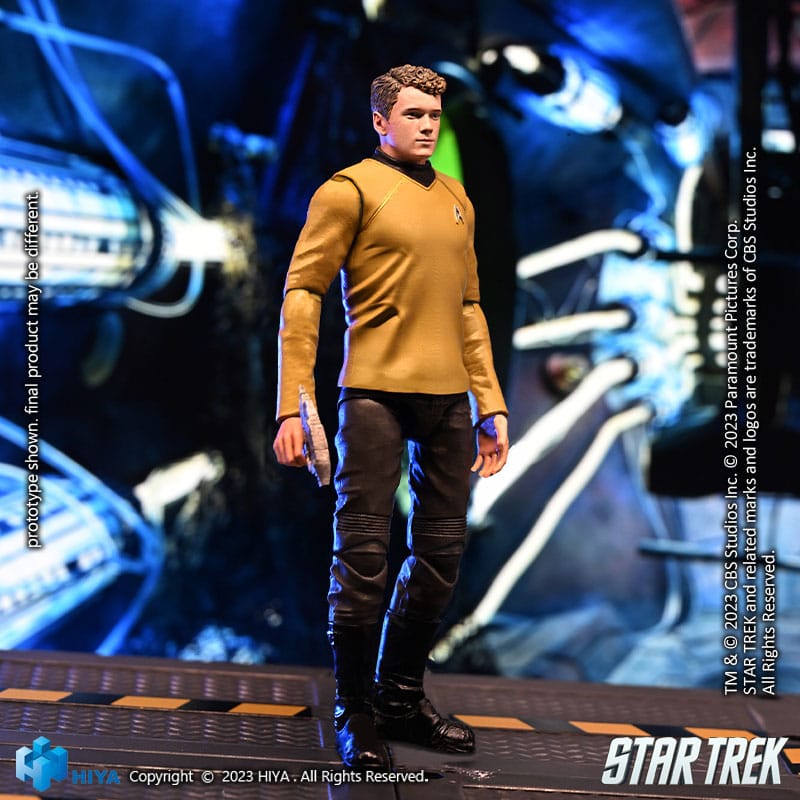 Star Trek Figura 1/18 Exquisite Mini Star Trek 2009 Chekov 10 cm