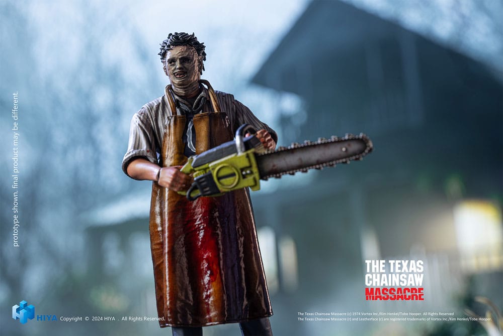 Texas Chainsaw Massacre (1974) Figura 1/18 Exquisite Mini Killing Mask 11 cm