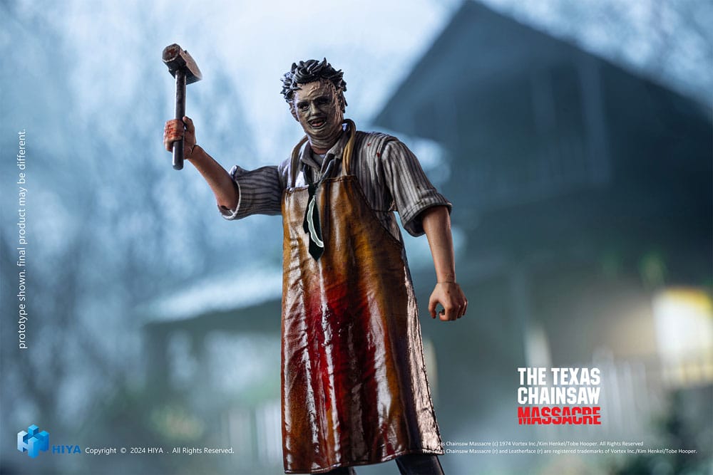 Texas Chainsaw Massacre (1974) Figura 1/18 Exquisite Mini Killing Mask 11 cm