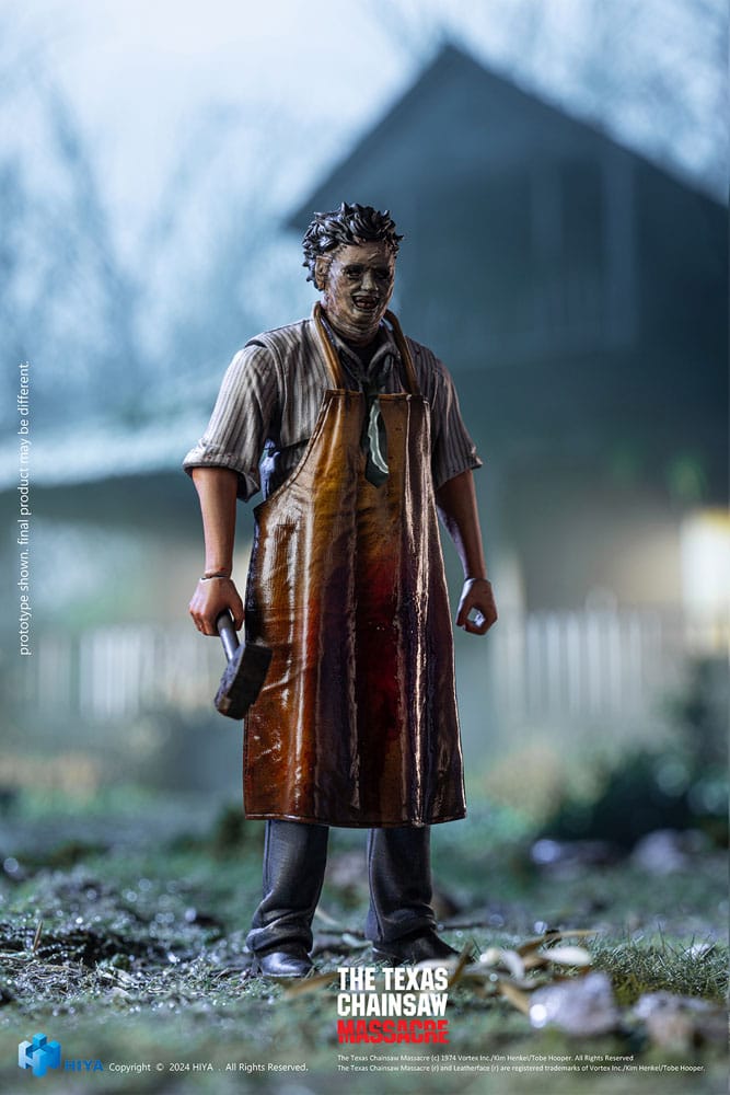 Texas Chainsaw Massacre (1974) Figura 1/18 Exquisite Mini Killing Mask 11 cm