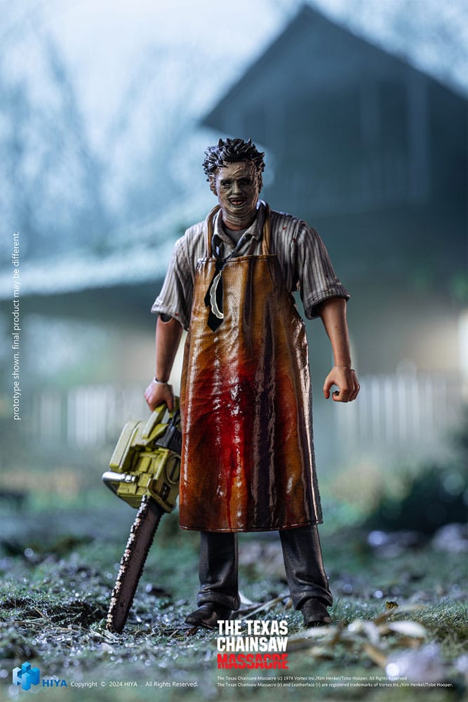 Texas Chainsaw Massacre (1974) Figura 1/18 Exquisite Mini Killing Mask 11 cm