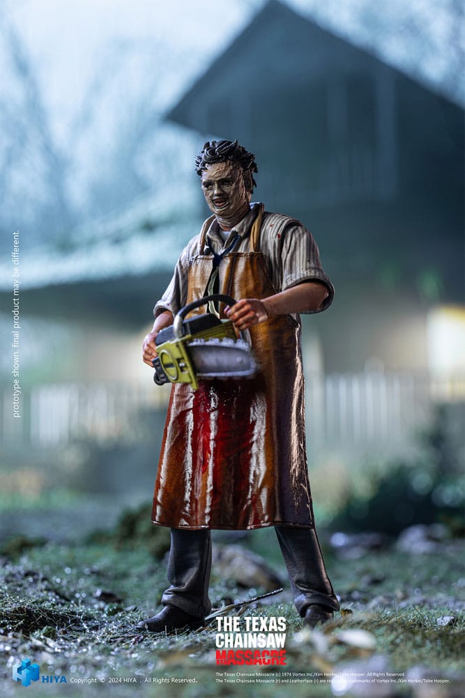 Texas Chainsaw Massacre (1974) Figura 1/18 Exquisite Mini Killing Mask 11 cm