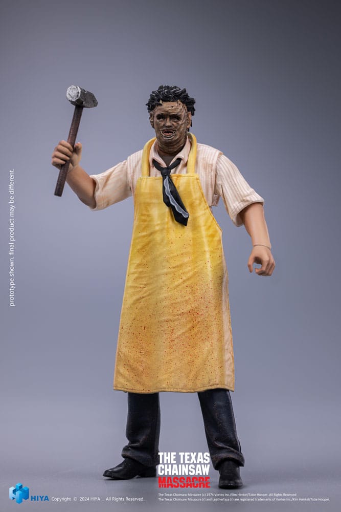 Texas Chainsaw Massacre (1974) Figura 1/18 Exquisite Mini LeatherFace - Killing Mask Standard Ver. 11 cm