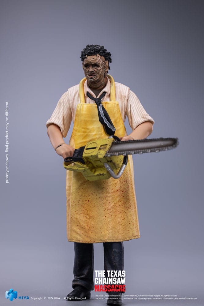 Texas Chainsaw Massacre (1974) Figura 1/18 Exquisite Mini LeatherFace - Killing Mask Standard Ver. 11 cm