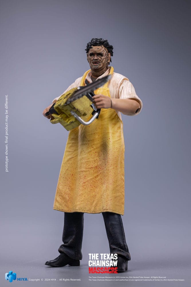 Texas Chainsaw Massacre (1974) Figura 1/18 Exquisite Mini LeatherFace - Killing Mask Standard Ver. 11 cm