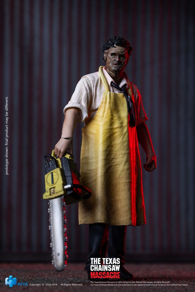 Texas Chainsaw Massacre (1974) Figura 1/18 Exquisite Mini LeatherFace - Killing Mask Standard Ver. 11 cm