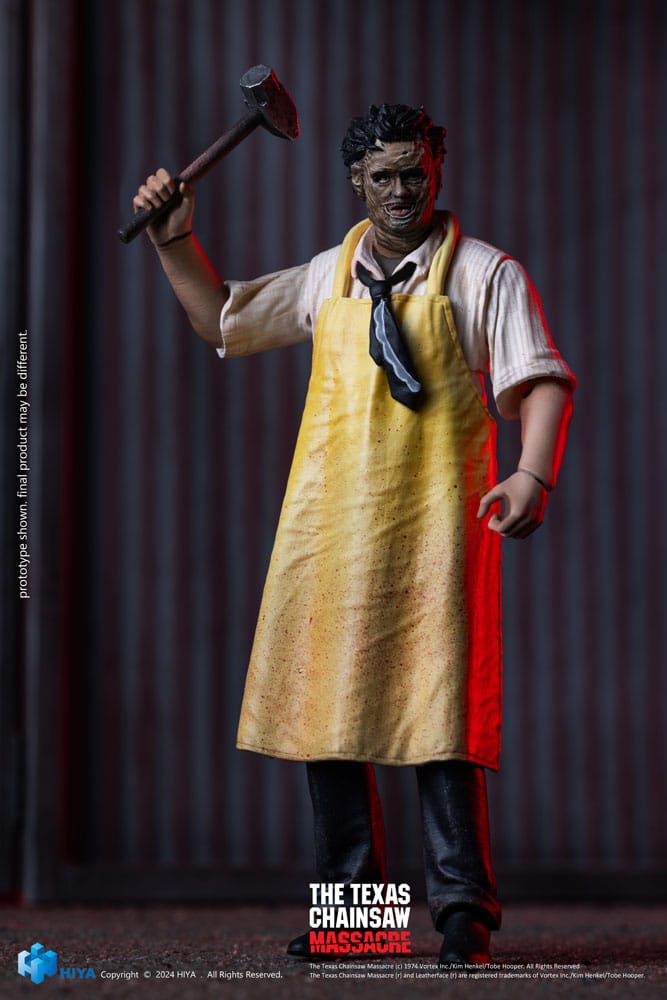 Texas Chainsaw Massacre (1974) Figura 1/18 Exquisite Mini LeatherFace - Killing Mask Standard Ver. 11 cm