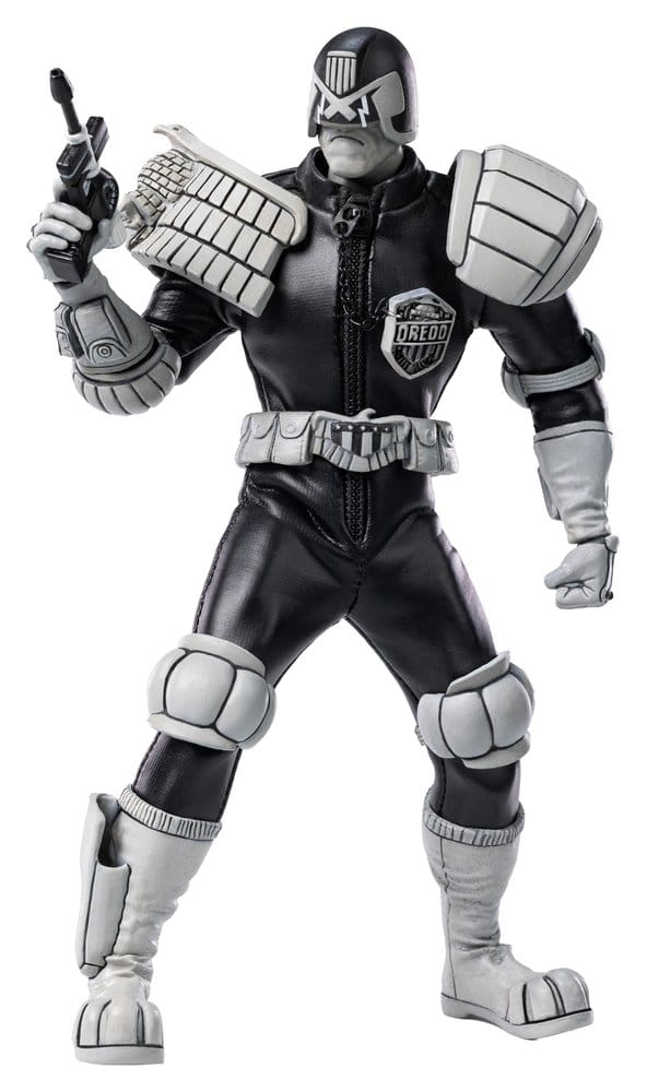 Judge Dredd Exquisite Super Figura 1/12 Judge Dredd Black & White Ver. 15 cm Frikytopia