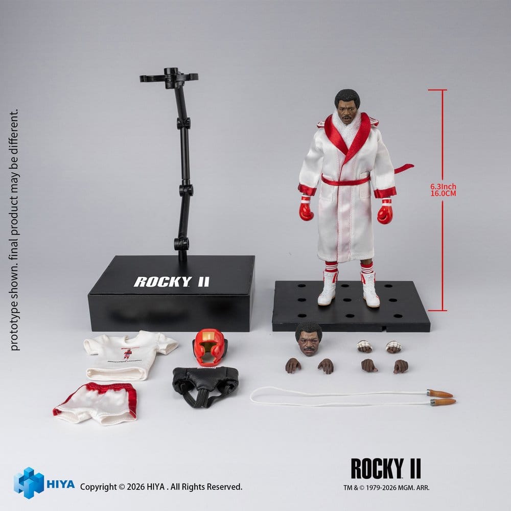 Rocky II Exquisite Super Figura 1/12 Apollo 16 cm