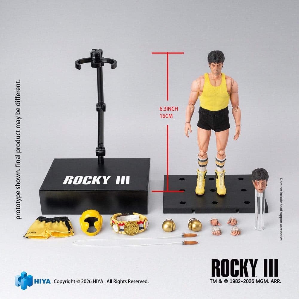 Rocky III Exquisite Super Figura 1/12 Rocky Boxer Version 16 cm