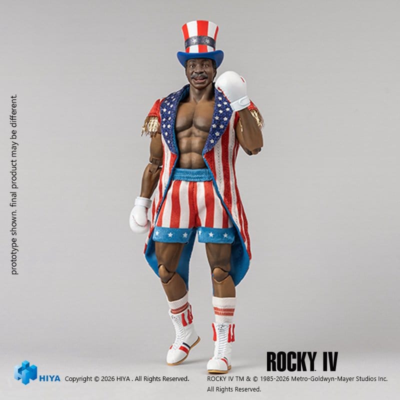 Rocky IV Exquisite Super Series Figura 1/12 Apollo 16 cm