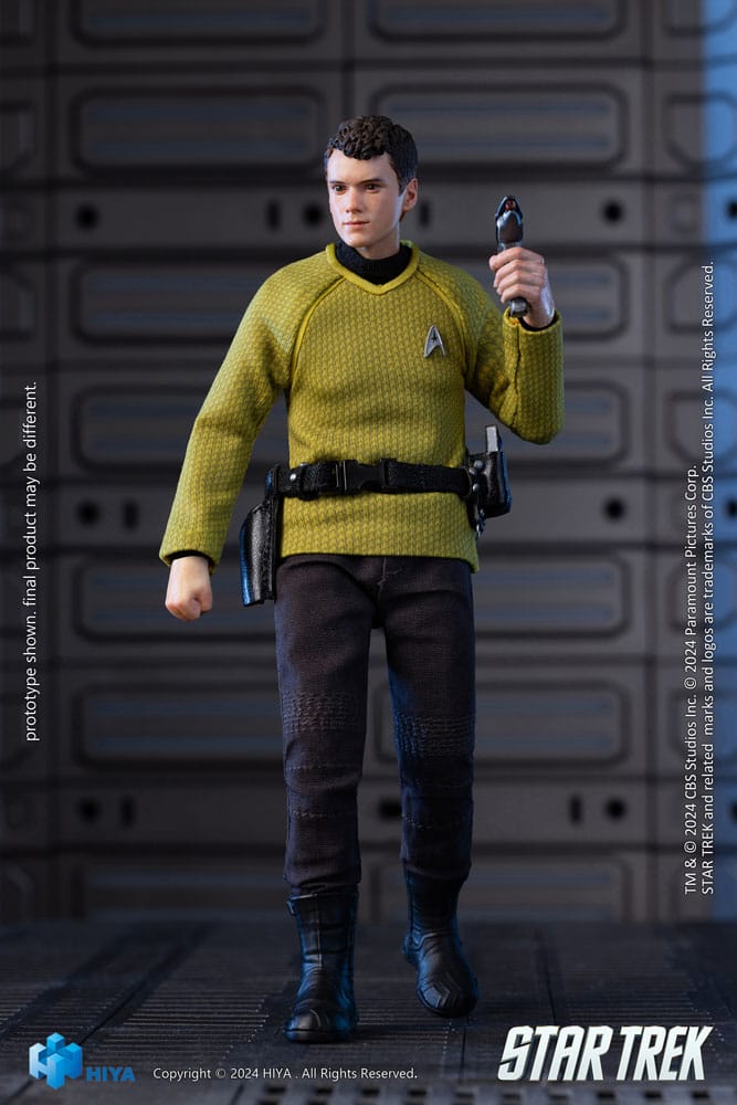 Star Trek 2009 Figura 1/12 Exquisite Super Series Chekov 16 cm