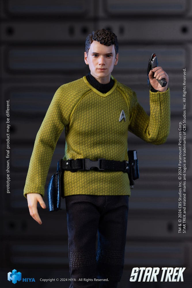 Star Trek 2009 Figura 1/12 Exquisite Super Series Chekov 16 cm