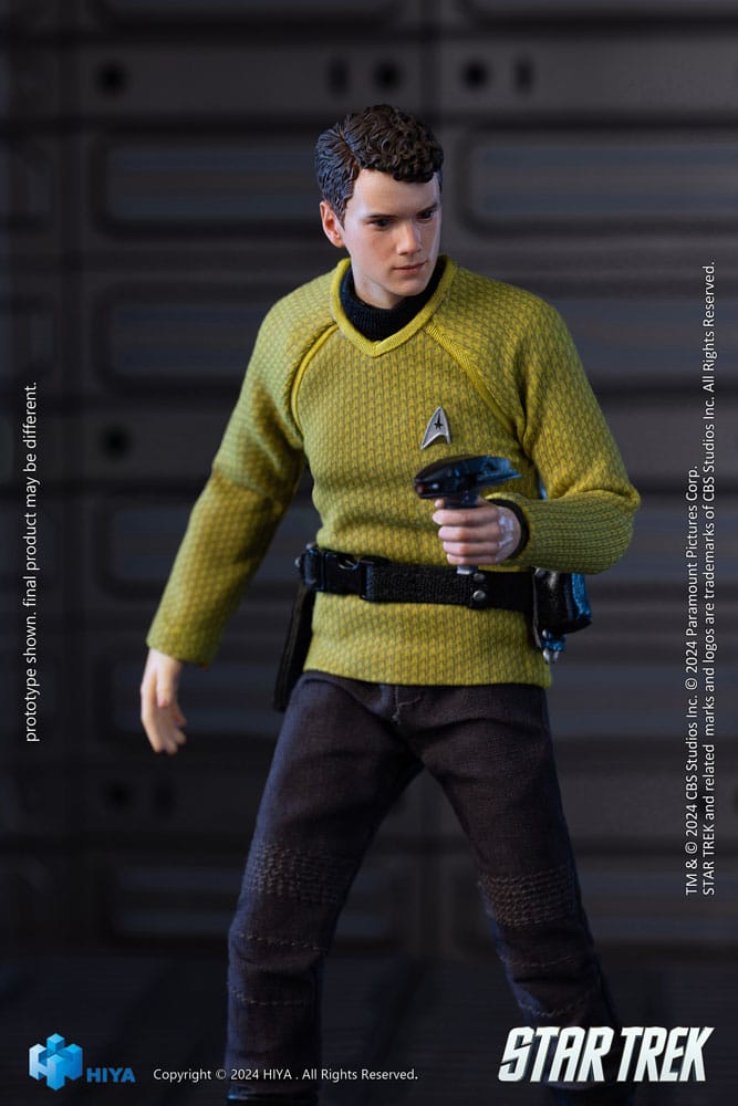 Star Trek 2009 Figura 1/12 Exquisite Super Series Chekov 16 cm