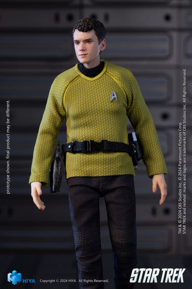 Star Trek 2009 Figura 1/12 Exquisite Super Series Chekov 16 cm