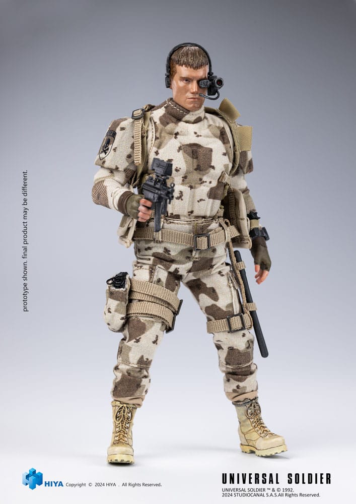 Universal Soldier Figura 1/12 Exquisite Super Series Andrew Scott 16 cm