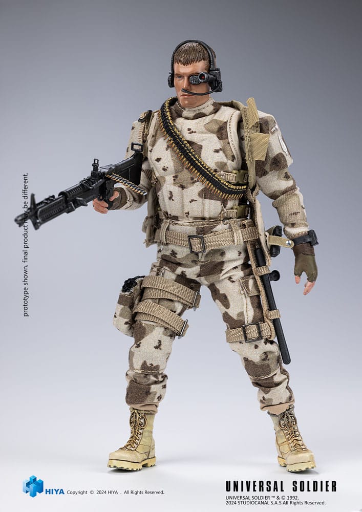 Universal Soldier Figura 1/12 Exquisite Super Series Andrew Scott 16 cm