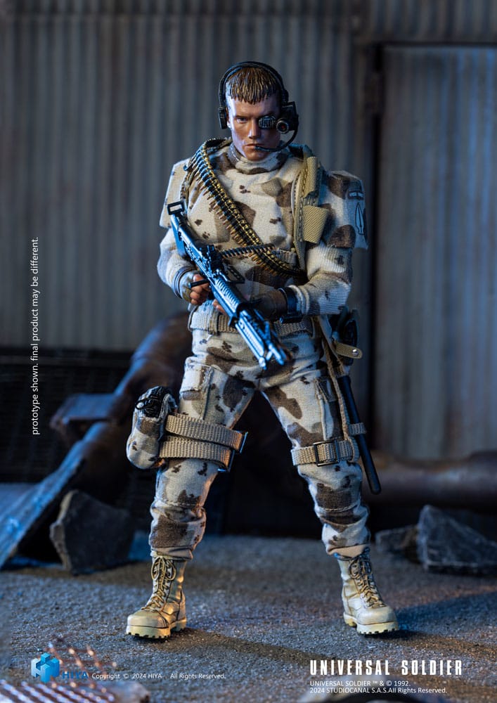 Universal Soldier Figura 1/12 Exquisite Super Series Andrew Scott 16 cm