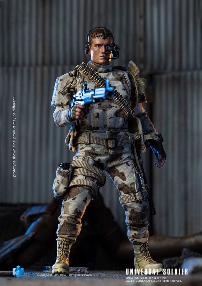 Universal Soldier Figura 1/12 Exquisite Super Series Andrew Scott 16 cm
