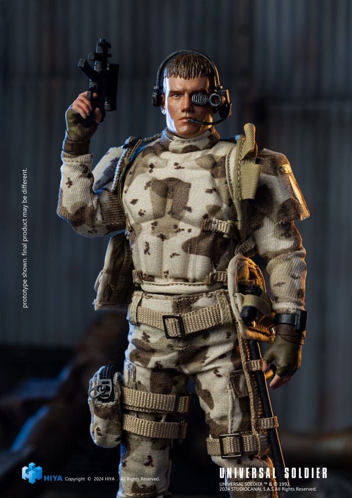 Universal Soldier Figura 1/12 Exquisite Super Series Andrew Scott 16 cm