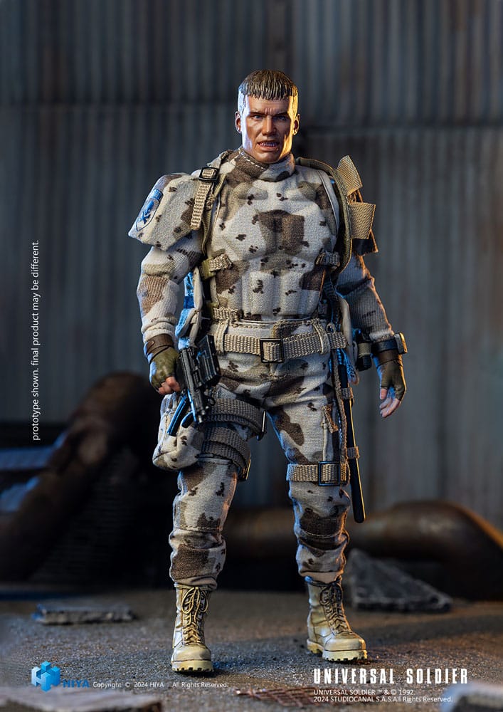Universal Soldier Figura 1/12 Exquisite Super Series Andrew Scott 16 cm