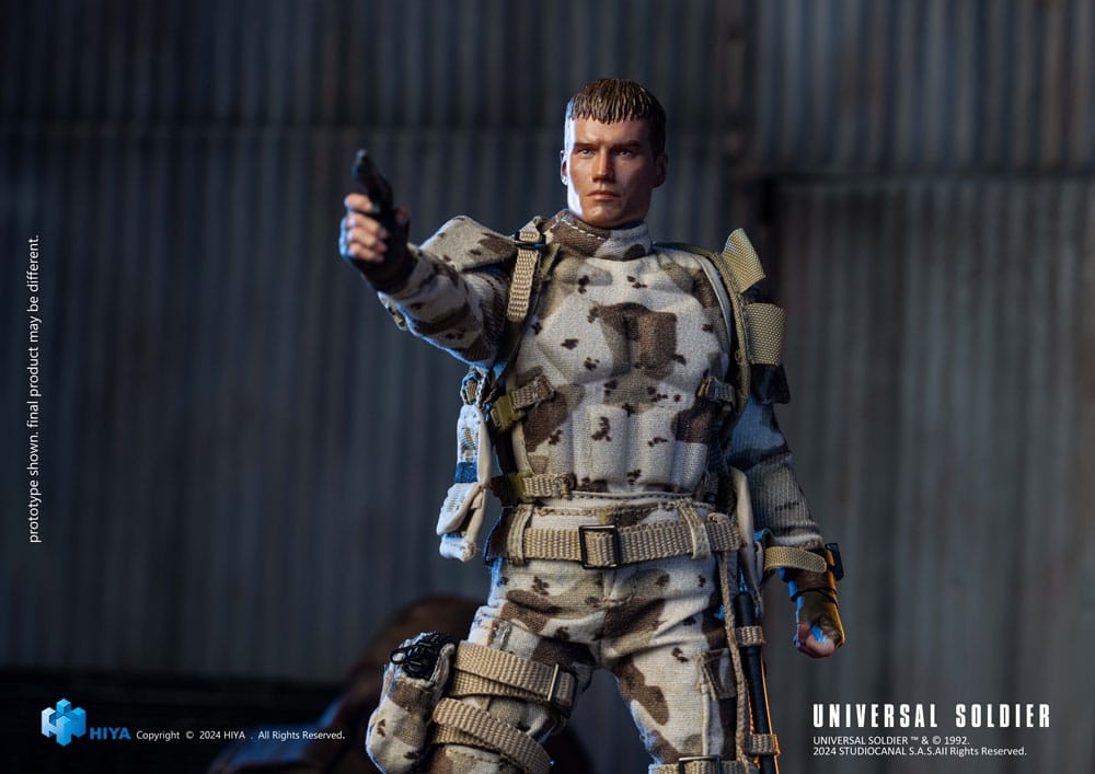 Universal Soldier Figura 1/12 Exquisite Super Series Andrew Scott 16 cm