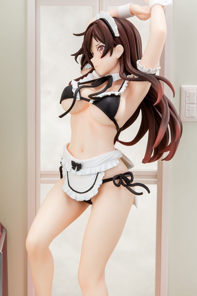 Rent-A-Girlfriend Estatua PVC 1/6 Chizuru Mizuhara Maid Bikini ni Okigae 30 cm