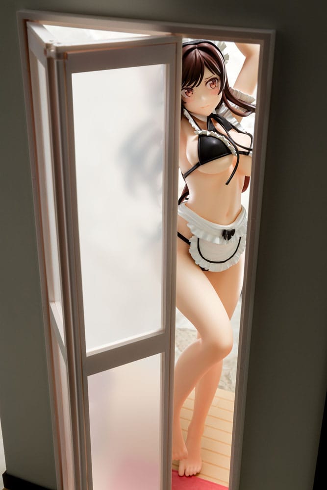 Rent-A-Girlfriend Estatua PVC 1/6 Chizuru Mizuhara Maid Bikini ni Okigae 30 cm