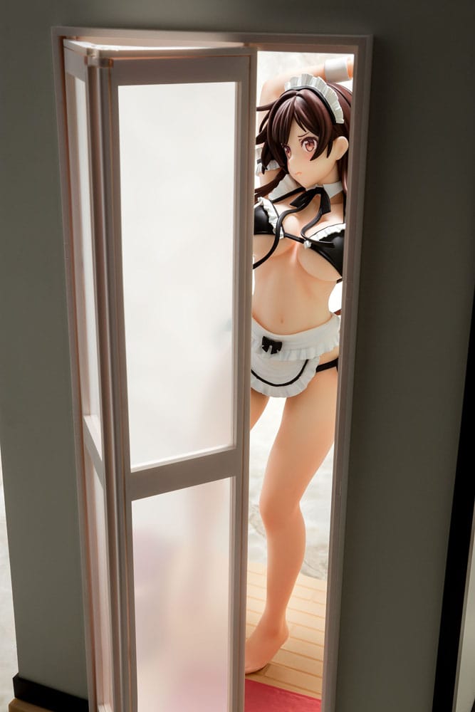 Rent-A-Girlfriend Estatua PVC 1/6 Chizuru Mizuhara Maid Bikini ni Okigae 30 cm