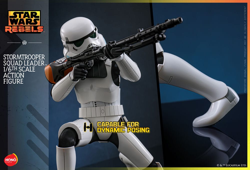 Star Wars: Rebels Figura 1/6 Stormtrooper Squad Leader 28 cm